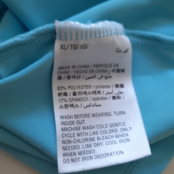 Ideology XL Mermaid short sleeve swim rashguard - Picture 5 of 8